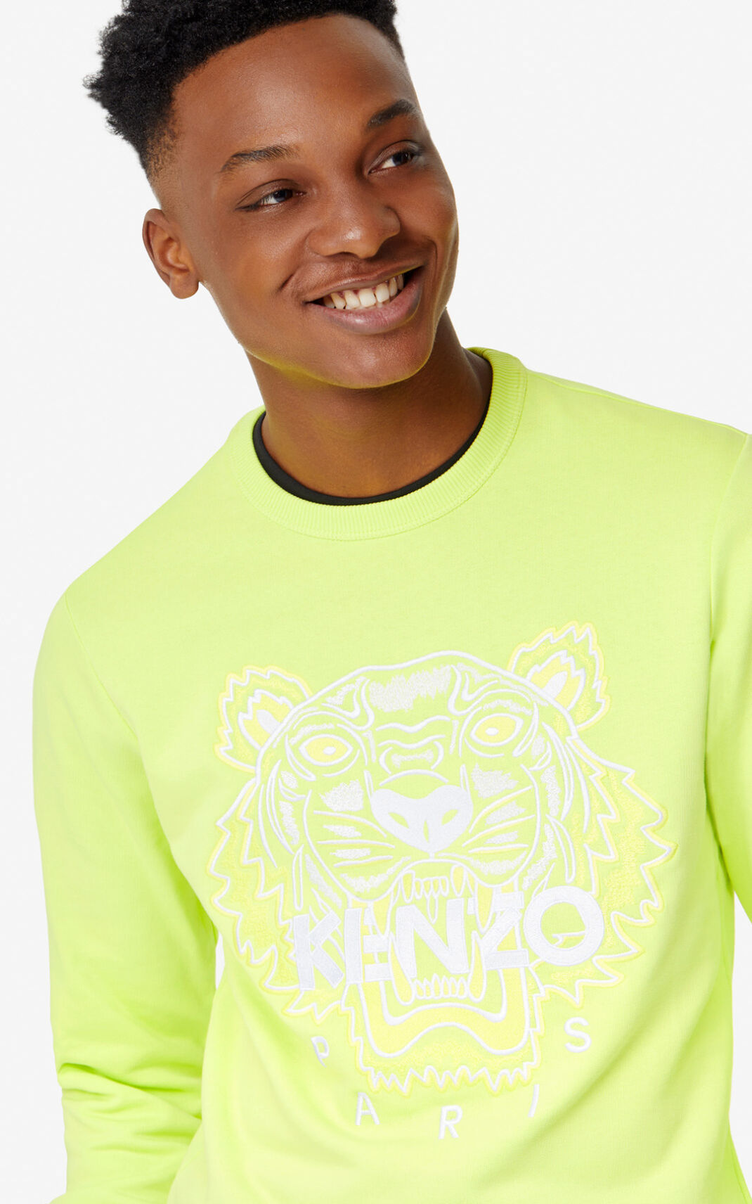 Kenzo Tiger Sweatshirt Herr | 64315-WZEN